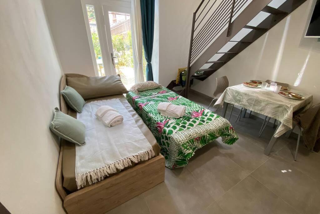 New Agriloft 4 Palms Clima, Giardino E Wi-Fi A 50 Mt Dal Mare Apartment บอร์ดิเกรา ภายนอก รูปภาพ
